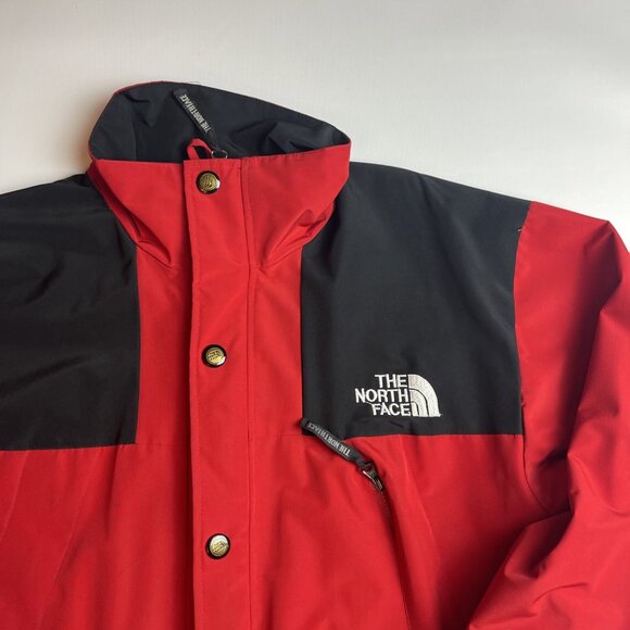 VTG The North Face 1990 Mountain Jacket GTX Gore-Tex Men’s Small Red (Read) - Picture 2 of 13